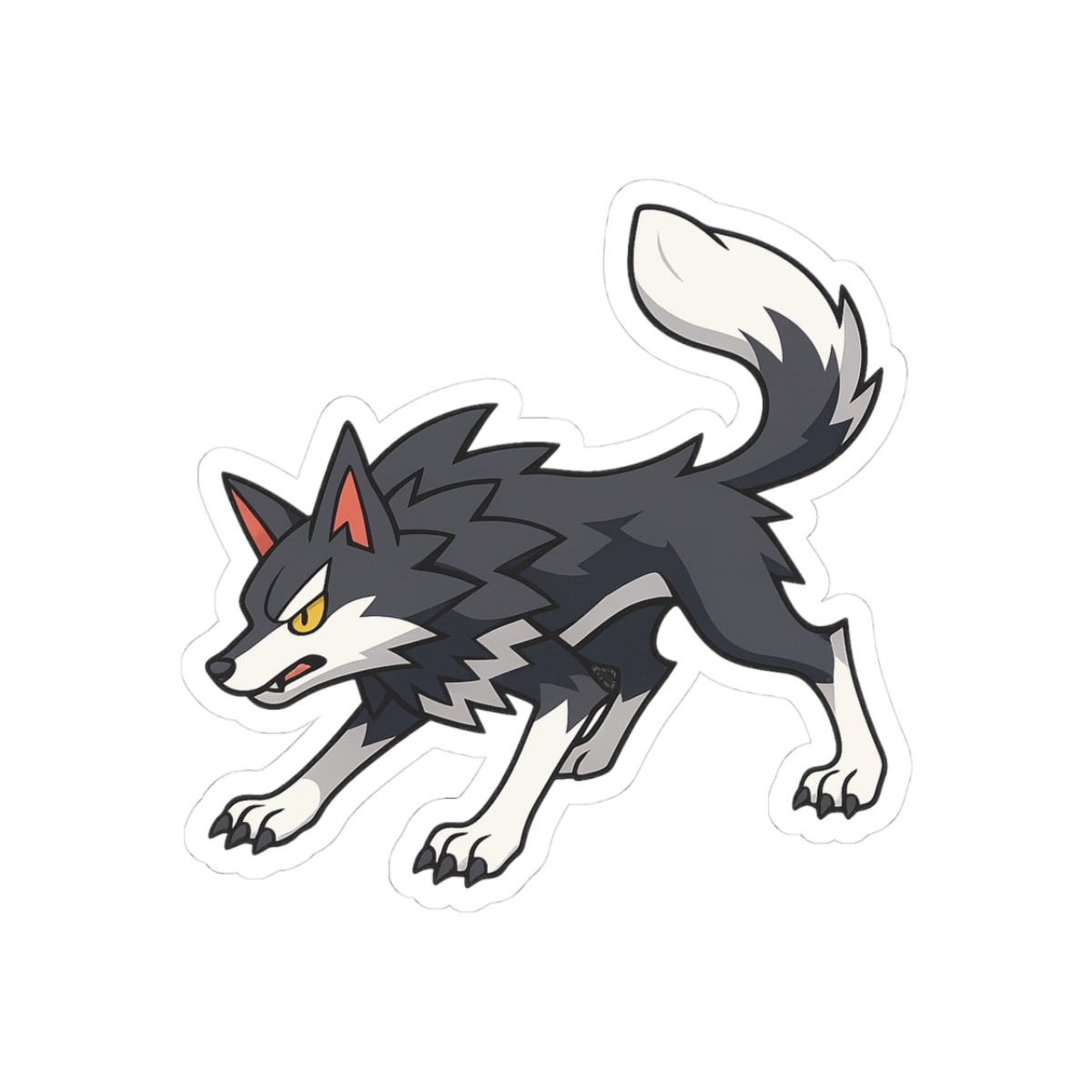 Direhowl Palworld Fierce Tamer Sticker - Official stickers merchandise
