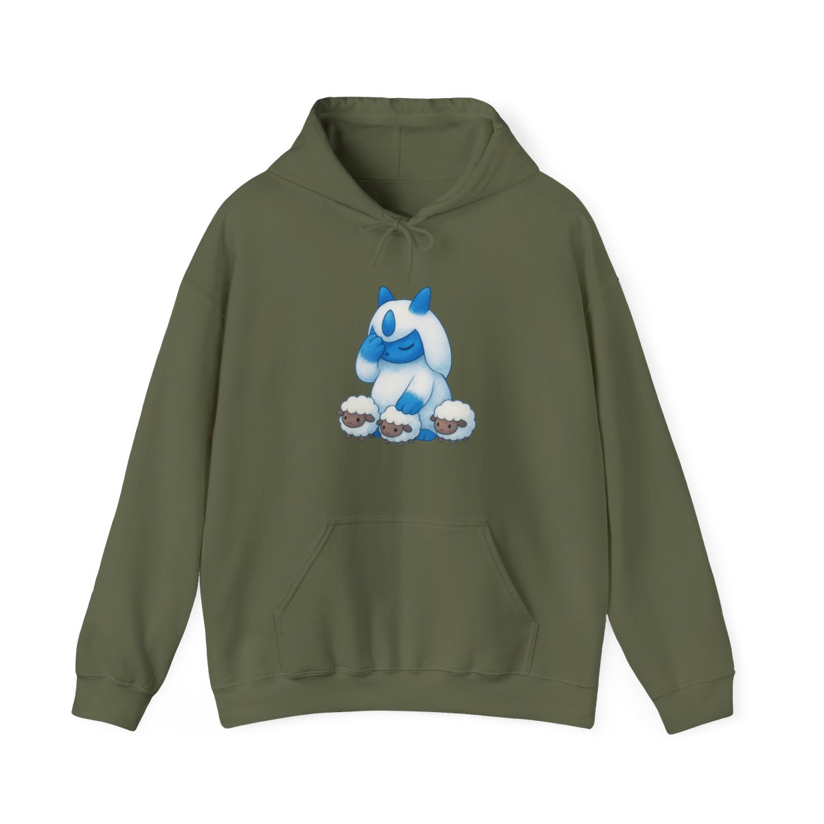 Lil Bo Lunaris and Lamball Palworld Hoodie - alternate angle 4, merchandise