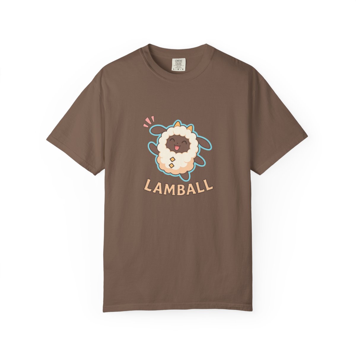 Lamball Palworld Adorable Creature T-Shirt - alternate angle 2, merchandise