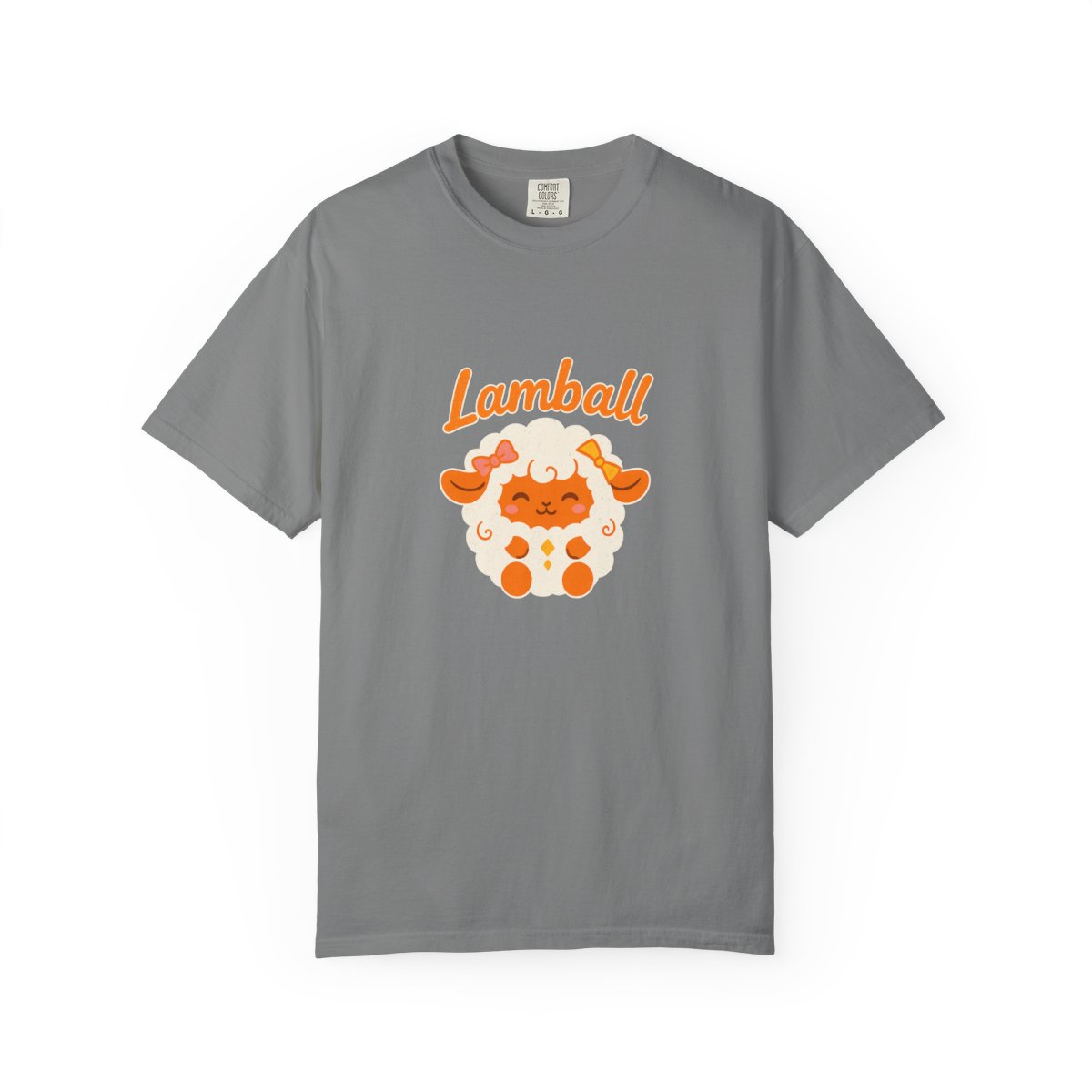 Adorable Lamball Palworld Creature T-Shirt - alternate angle 4, merchandise