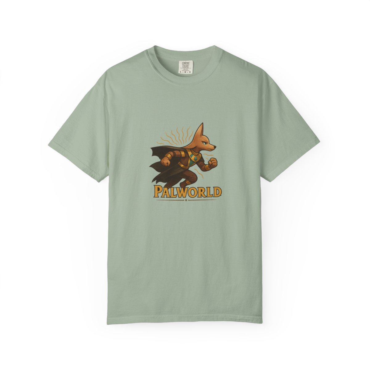 Palworld Anubis Fierce Jackal Gamer T-Shirt - alternate angle 5, merchandise