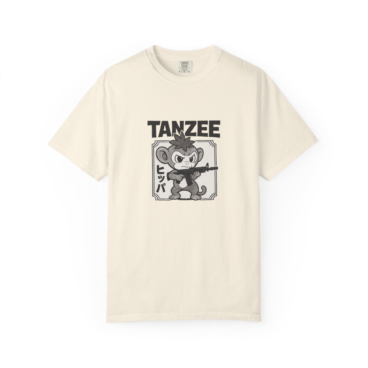Palworld Tanzee Attack Pose Black and White T-Shirt - Official t-shirts merchandise