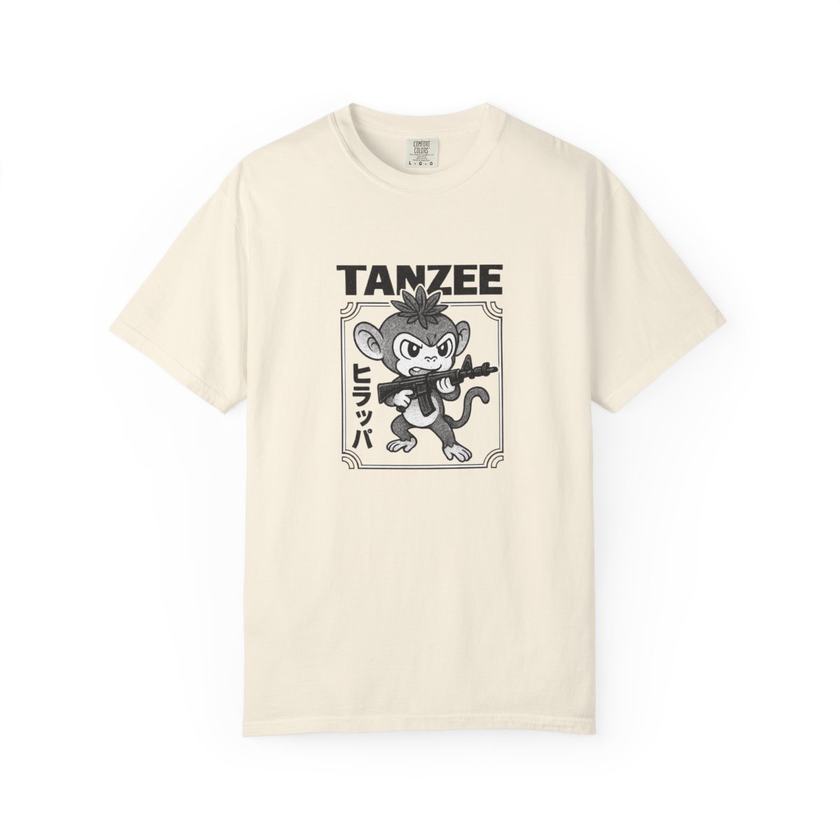 Palworld Tanzee Attack Pose Black and White T-Shirt - Official t-shirts merchandise