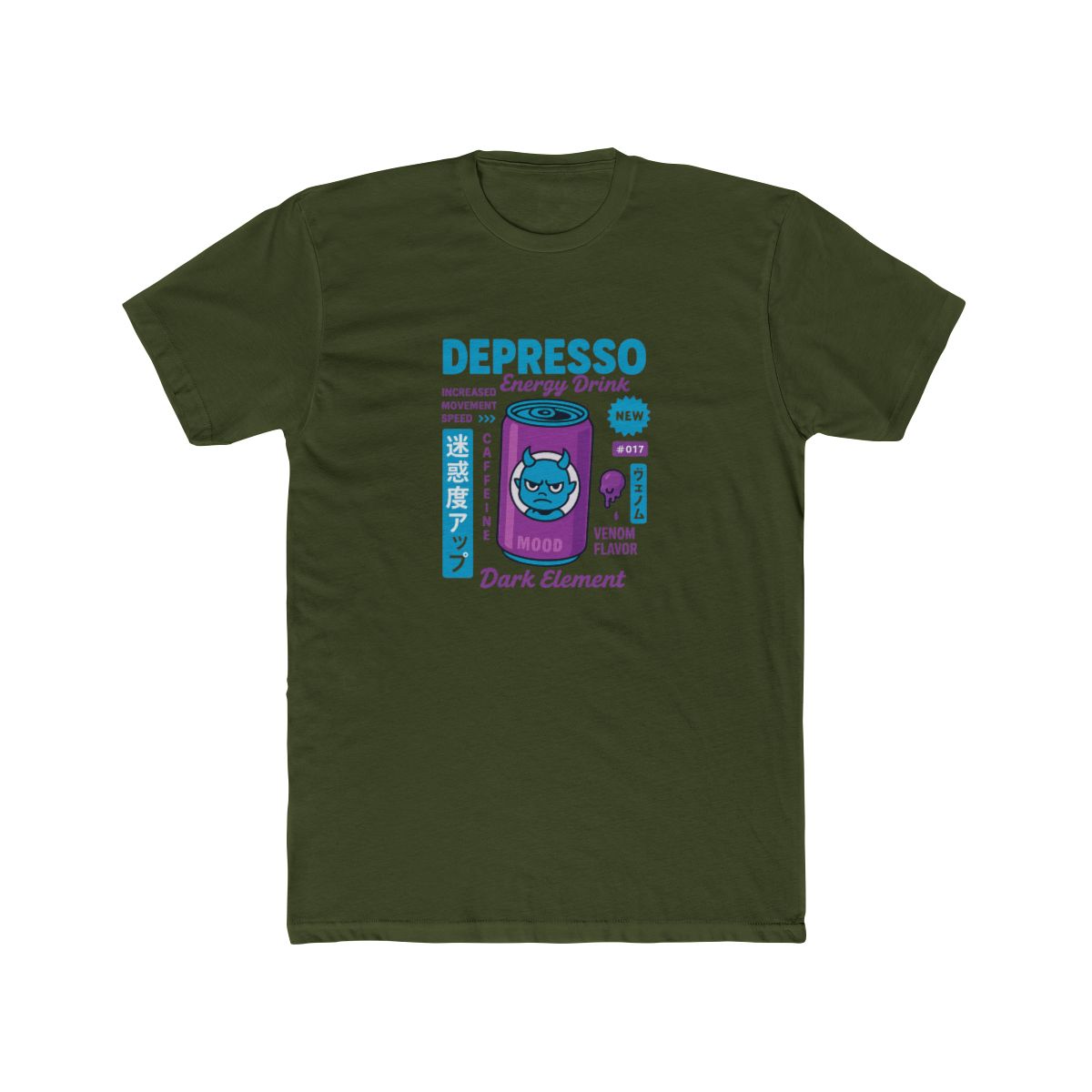 Depresso Energy Drink T-Shirt - alternate angle 5, merchandise