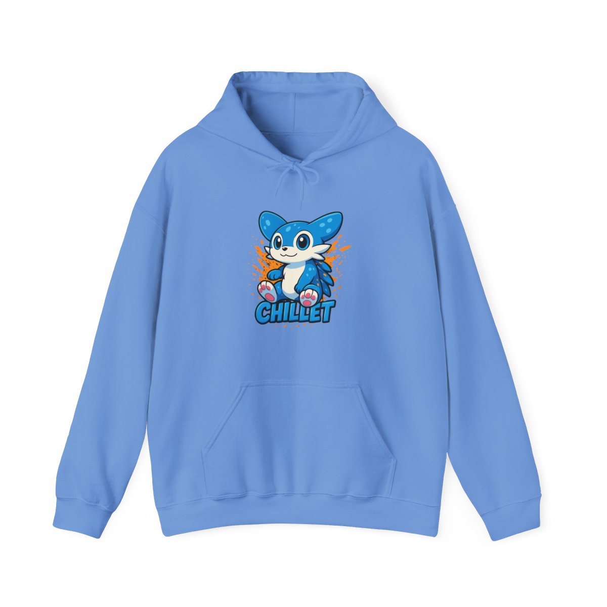 Chillet Palworld Merch Hoodie | Pal Fan Gift Graphic Back Print - alternate angle 2, merchandise