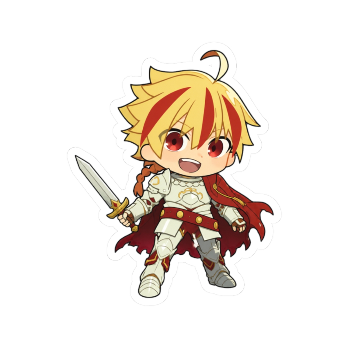Fate/strange Fake Saber Sticker (22015M) - alternate angle 3, merchandise