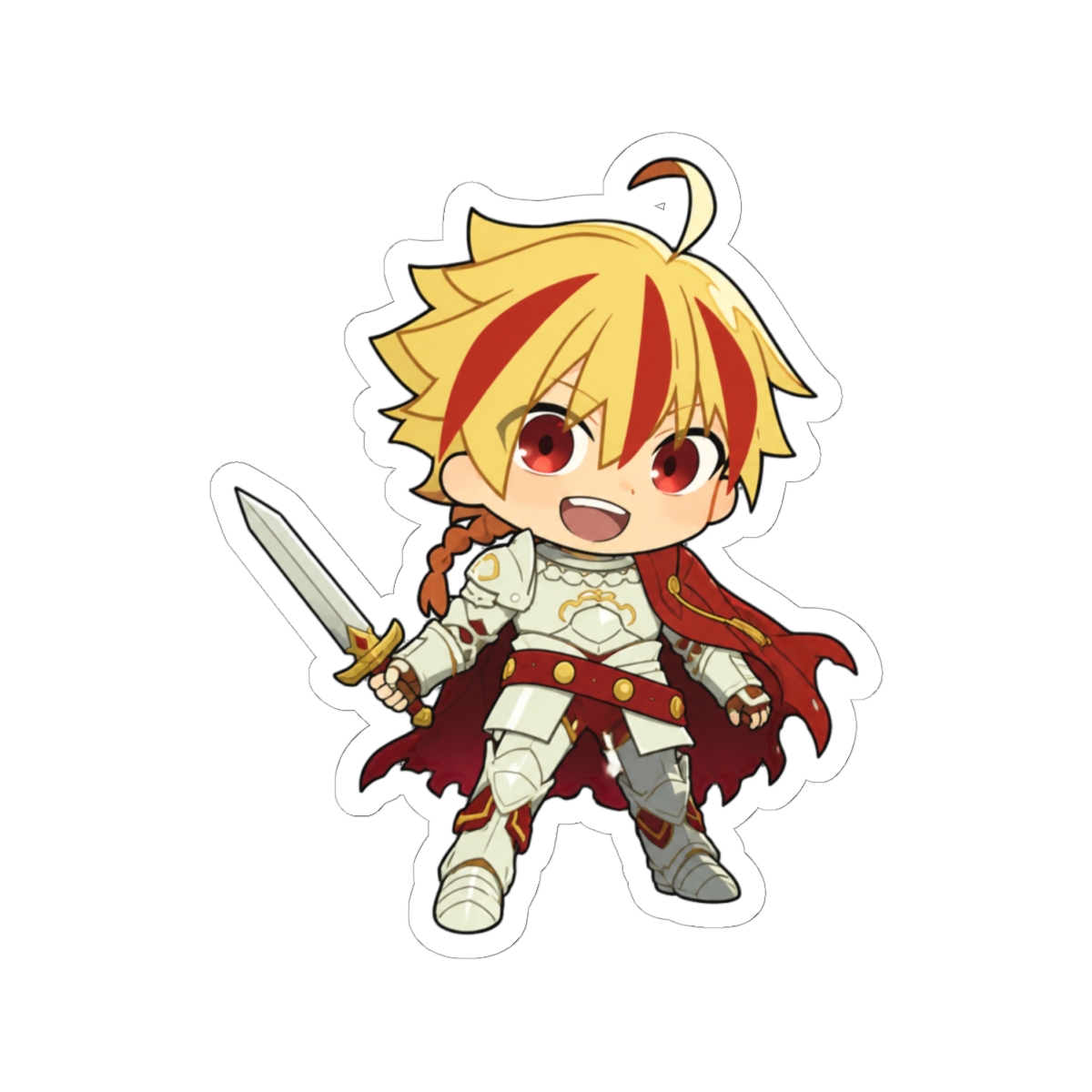 Fate/strange Fake Saber Sticker (22015M) - alternate angle 1, merchandise