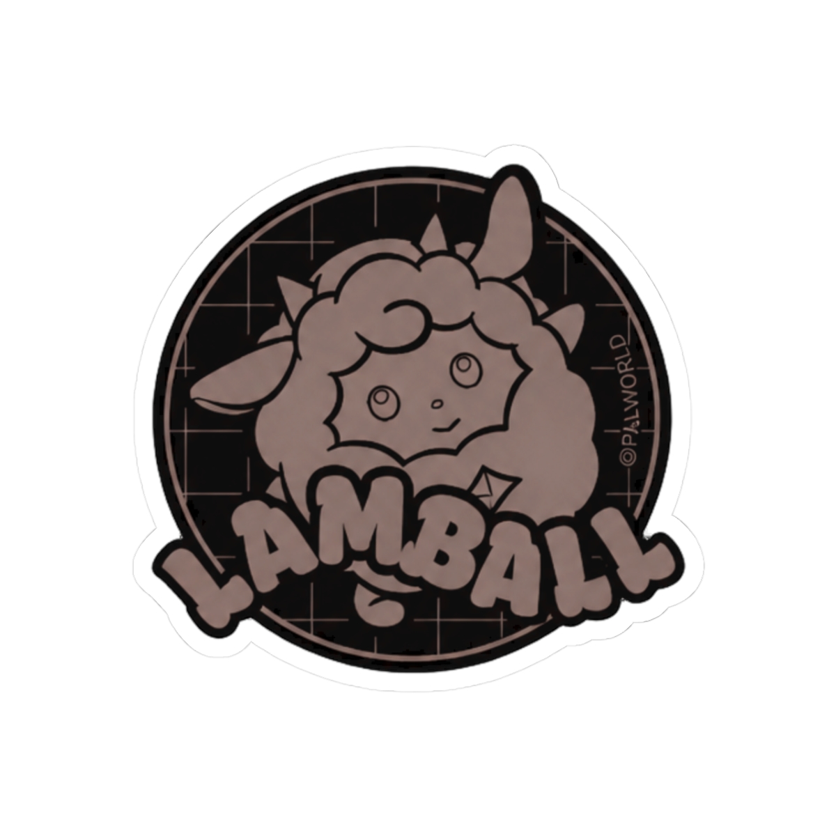 Palworld Lamball Sticker (26022M) - Official stickers merchandise