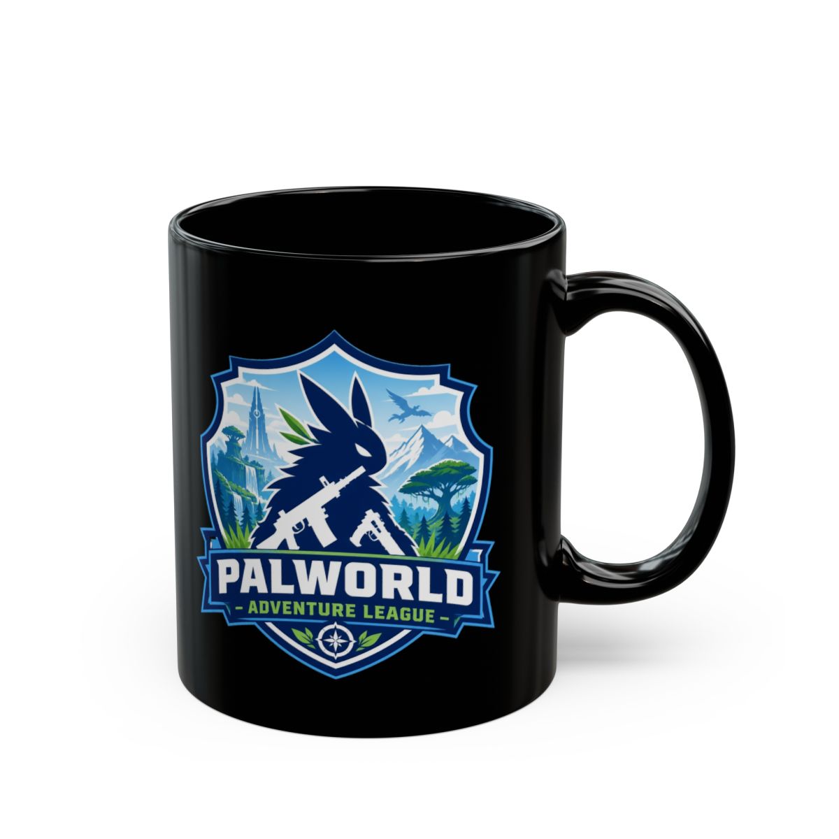 Palworld "Palworld Adventure League" Black Mug