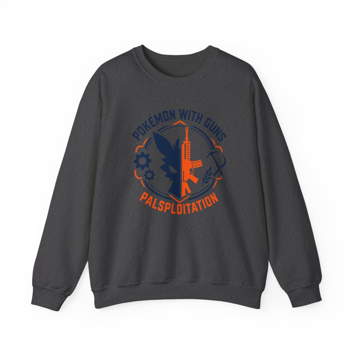 Palworld "Pokémon with Guns" Crewneck