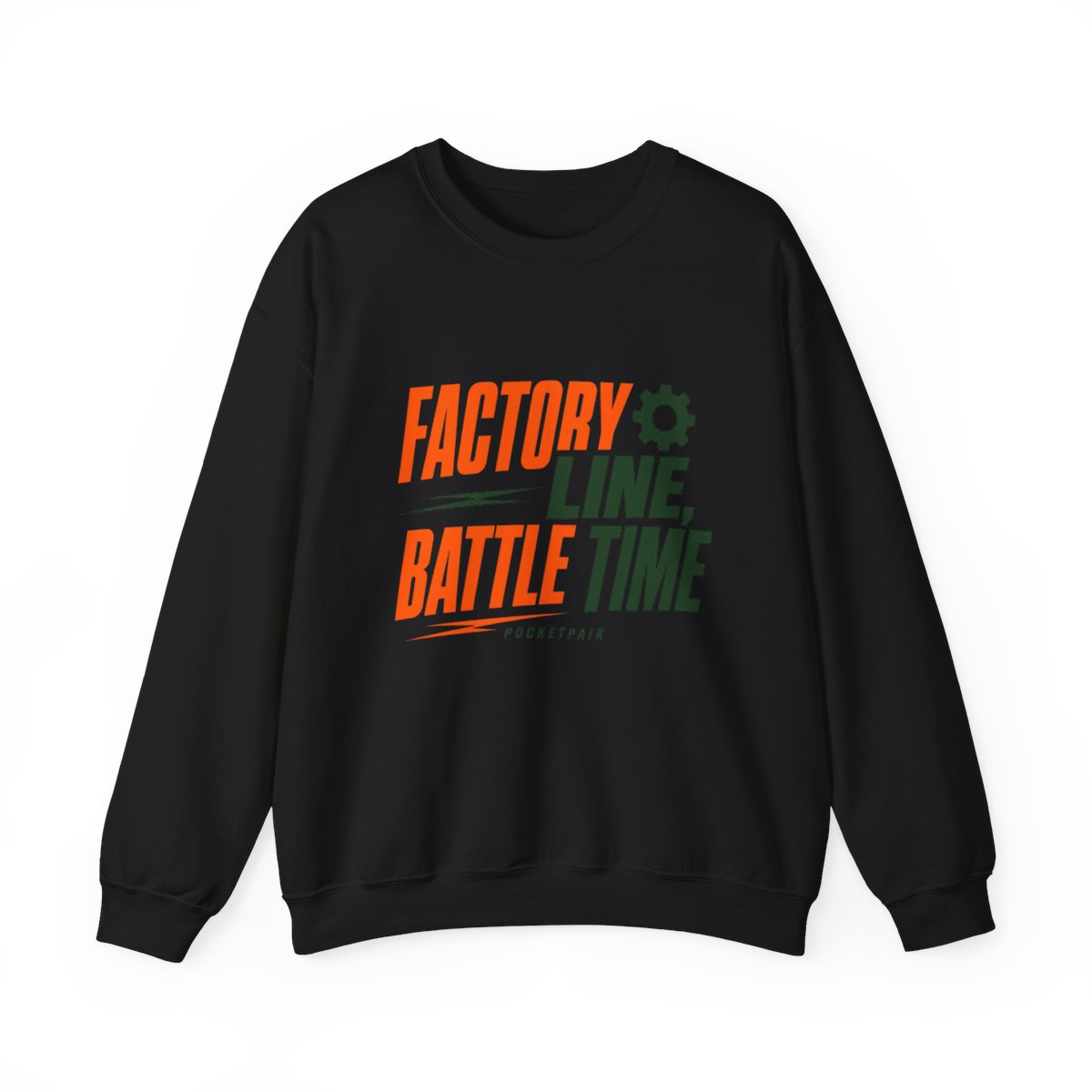 Palworld "Factory Line, Battle Time" Crewneck - Official sweatshirts merchandise
