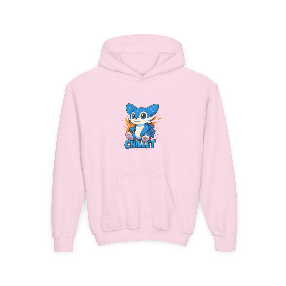 Chillet Palworld Merch Kids Hoodie | Pal Fan Gift Graphic Back Print - Palworld official Hoodies merch
