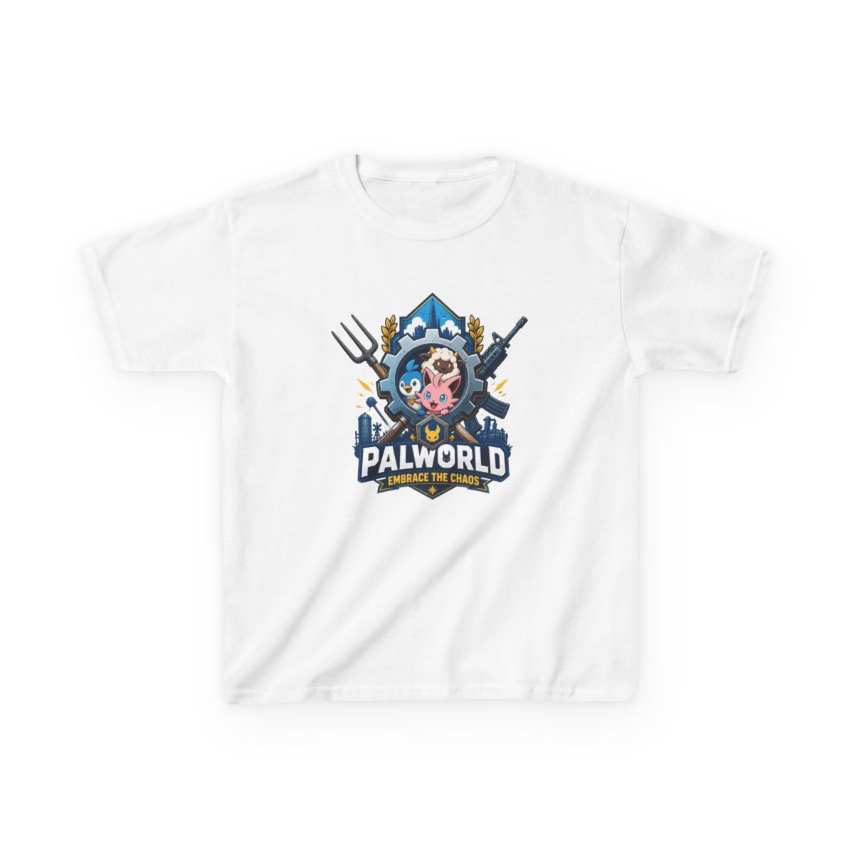 Palworld "Palworld: Embrace the Chaos" Unisex Kids Tee